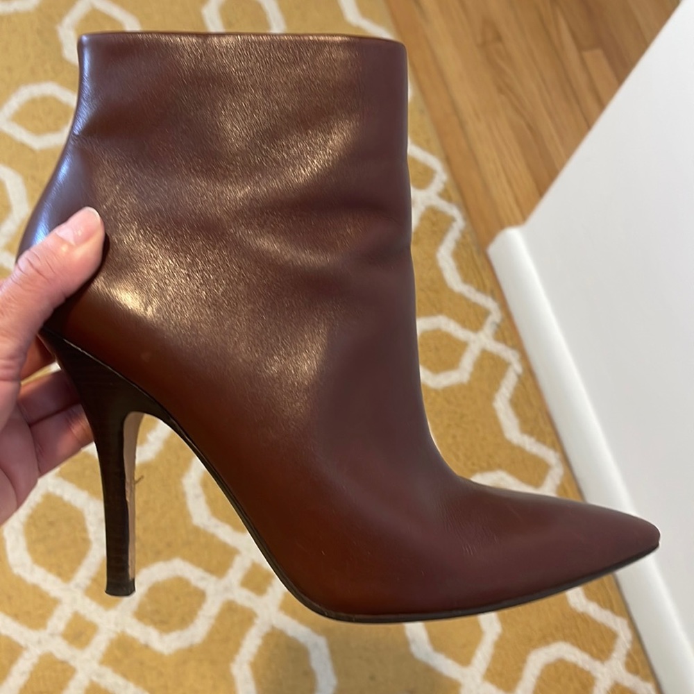 Michael Kors leather boots.